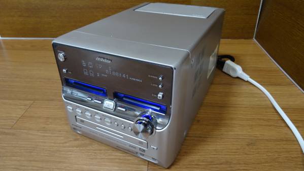 ◇Victor UX-WD700 DVD・CD・ダブルMD・カセット・ミニコンポ◇
