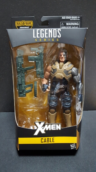 マーベルレジェンド　ケーブル　ビルド欠