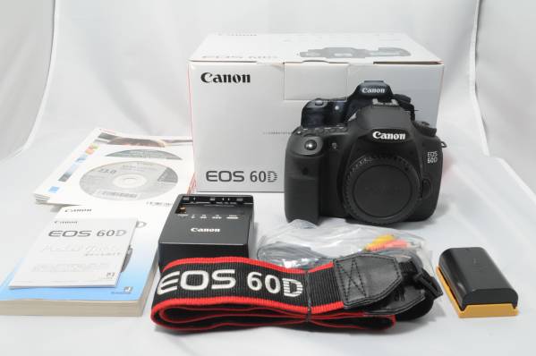 ★おすすめ★　Canon キヤノン EOS 60D　ボディー　元箱付