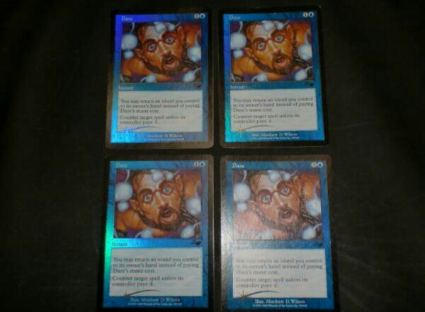 ネメシス 目くらまし⁄Daze 英語版Foil 状態HP Yahoo EX+](FOIL)目 MTG