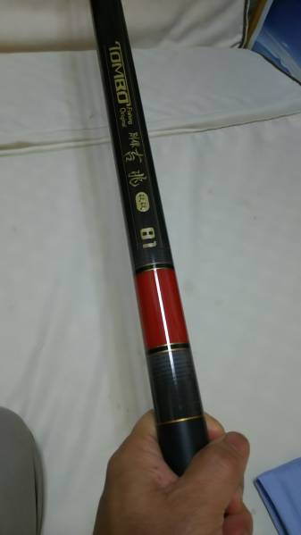 鮎竿 TOMBO別作 吉兆 硬硬 81 中古美品