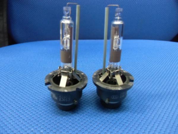 純正ＨＩＤ用Ｄ４Ｒバルブ３５Ｗ２個セット　中古品