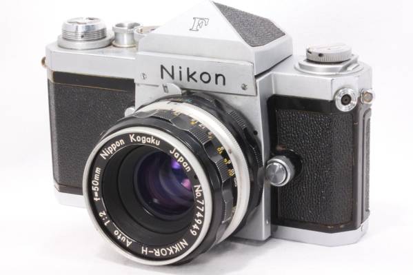 大得価，正規品 【銘機☆希少】Nikon ニコン F アイレベル50mm 2.0