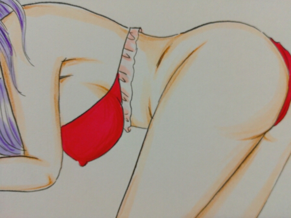 辱しめを受ける奥様 手書きイラスト 手描き オリジナル 人妻 手描きイラスト 売買されたオークション情報 Yahooの商品情報をアーカイブ公開 オークファン Aucfan Com