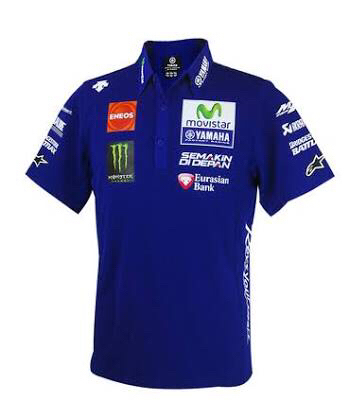 YAMAHA チームポロシャツ Lサイズ YZF R1 VR46 ロッシ 自動車