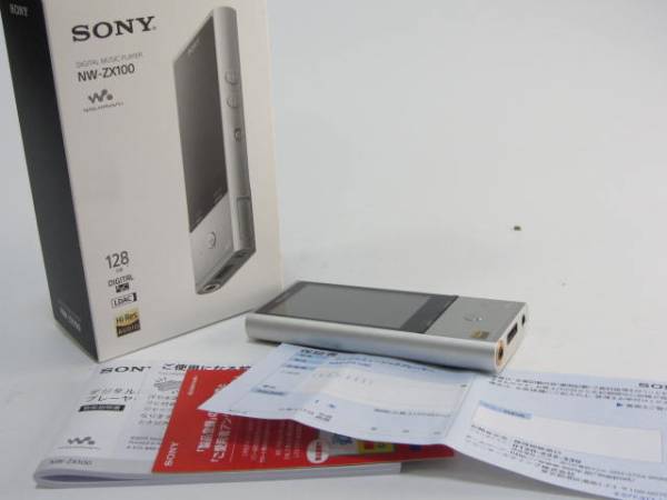 ☆美品 NW-ZX100 SONY ウォークマン ZXシリーズ 無記名保証書