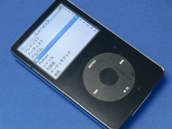iPod classic 80GB Black 本体Fateコラボ ジャンク品 iPod classic