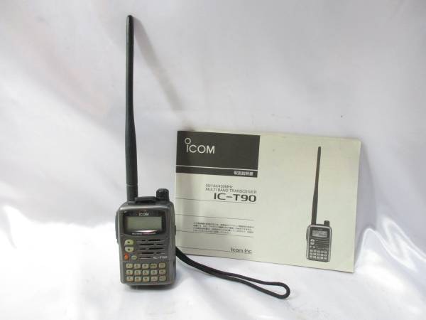 ICOM アイコム トランシーバー IC-T90 取説付 中古美品810絆24 【公式