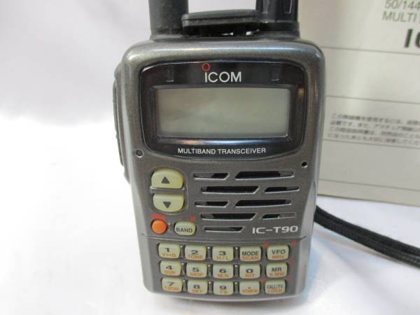 ICOM アイコム トランシーバー IC-T90 取説付 中古美品810絆24 【公式