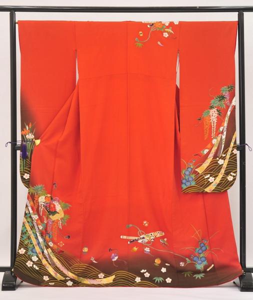 cherry☆振袖市☆振袖 単品 成人式【正絹 中古】i9955jk 〔成人式 振袖