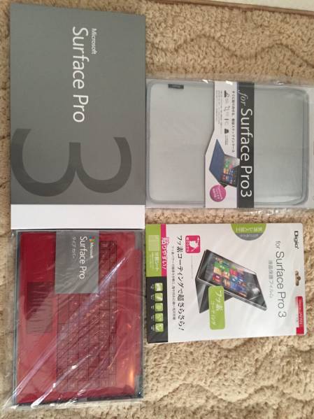 新品★Surface Pro3 64GB タイプカバー等付属