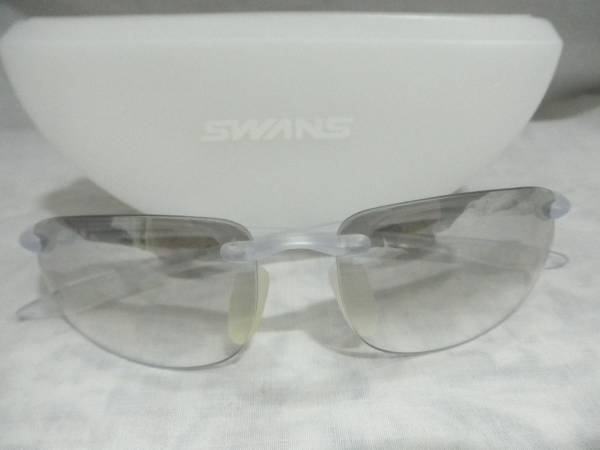 スワンズ UV超軽量スポーツサングラス 男女兼用 中古美品￥10584