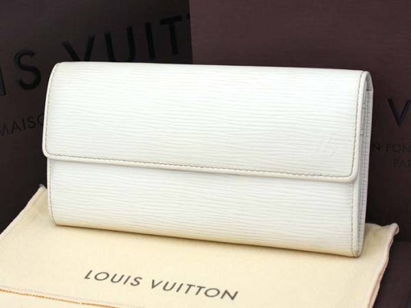 1円~】超美品◎ルイヴィトン エピ ホワイト 長財布 サラ 超美 【公式通販】