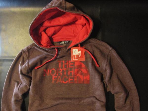 本物正規◆ノースフェイス◆フードパーカー HALFDOME Burgundy/L