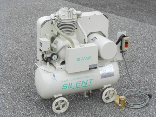 日立！＜サイレント コンプレッサー(100V/50HZ用)＞良品です！！