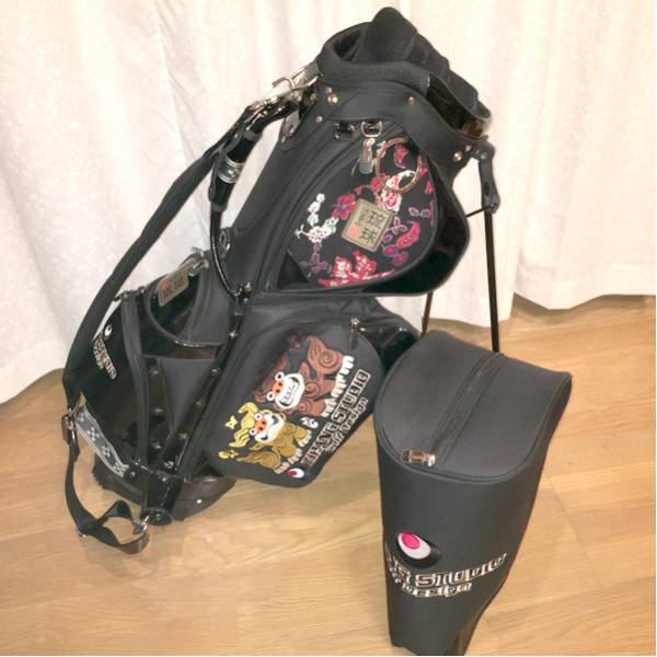 送料込み 超美品琉球ゴルフスタンドキャディバッグ