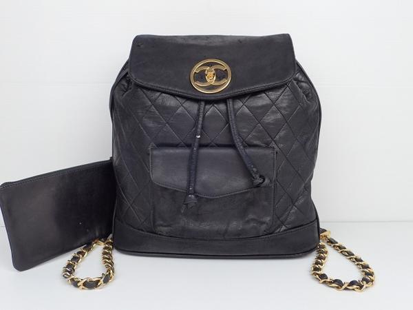 シャネル ココマーク バックパック CHANEL リュック リュックサック 