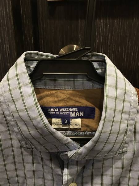 【ジュンヤ・ワタナベ】肘パッチ　シャツ