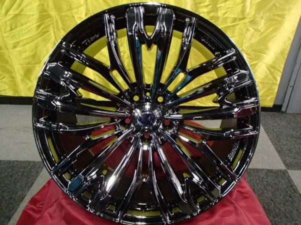 【メッキ調】RAYS ベルサス!8.5J/9.5J-20in IS28!アル/ヴェル!