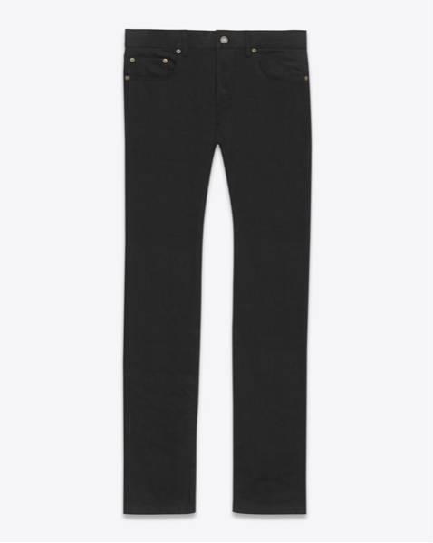 新品同様 サンローランパリ ブラックデニム 日本製 33 エディ