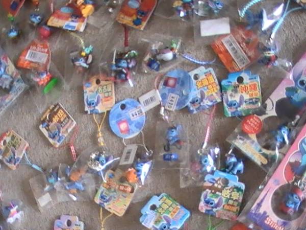 スティッチのご当地ストラップ 大量51個 未使用品
