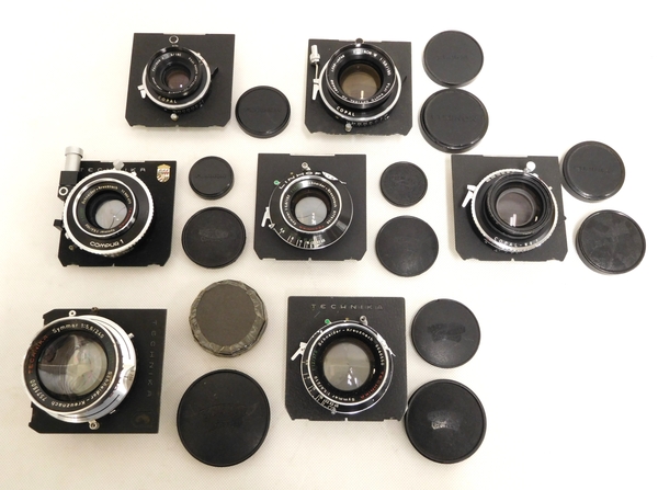 人気定番 ジャンク FUJI Schneider 大判カメラ レンズ 7点セット T2017749