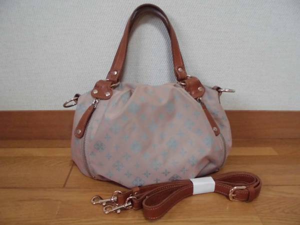 russet 2Wayミニショルダーバッグ ピンク×水色 美品 ラシット ら