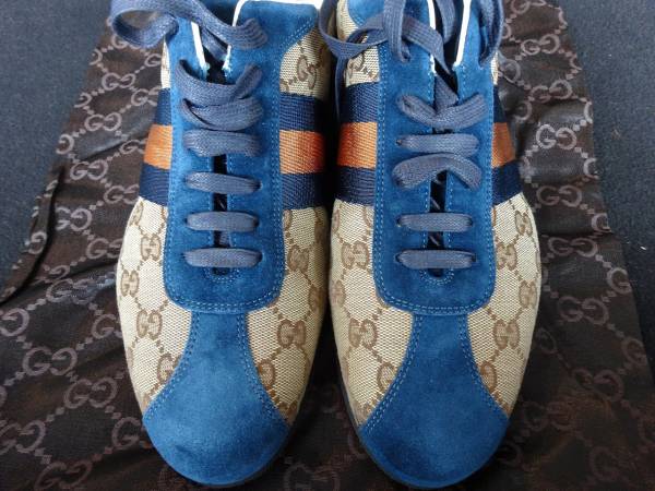 ◆新品・本物グッチ・スニーカー GUCCI US8.5D◆