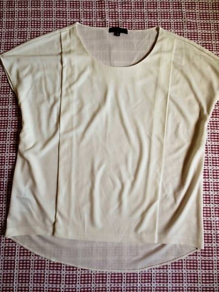 iCB キレイ目カットソー 白 ホワイト L 23区 自由区 トップス