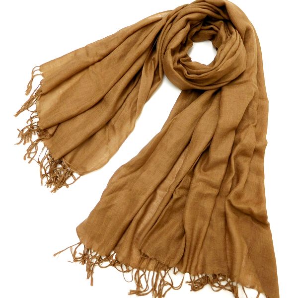 上品 1.5万 ポールスミス 無地 カシミヤ シルク 大判ストール