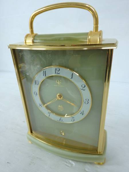 クイーンエリザベス２ 置時計 QE2 高級置き時計 時報 チャイム