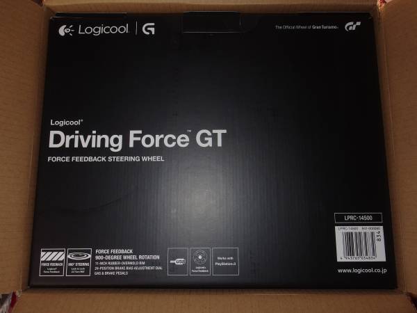 新品未開封 ロジクール ドライビングフォース GT LPRC-14500 PS3