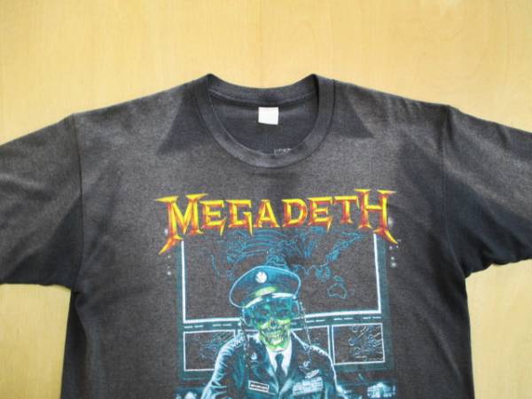 90年 ビンテージ MEGADETH バンドTシャツ METALLICA SLAYER