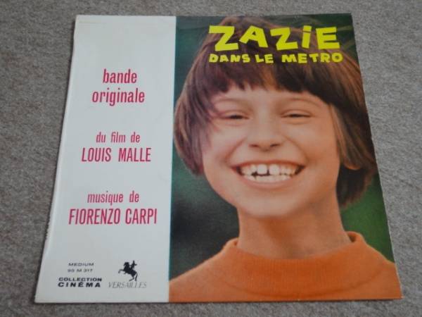 レコード Zazie dans le Metro サウンドトラック 7inch地下鉄のザジ