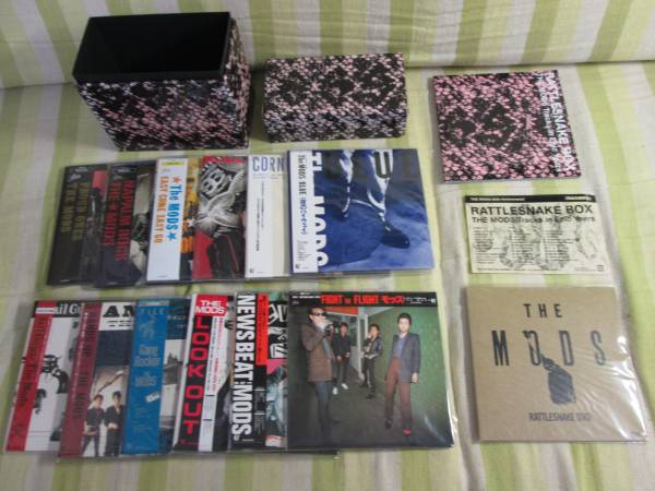 RATTLESNAKE BOX THE MODS 25周年記念　限定版　モッズ RATTLESNAKE BOX THE MODS 25周年記念 限定版 モッズ 【公式