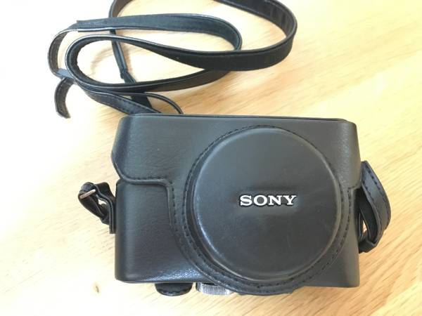 純正ケース付き SONY DSC-RX100 純正 ケース ブラック SONY 純正ケース付き SONY DSC-RX100 純正 ケース ブラック SONY