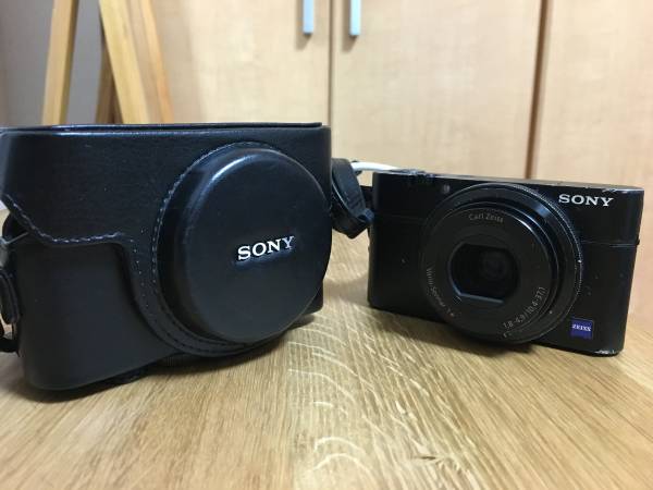 純正ケース付き SONY DSC-RX100 純正 ケース ブラック SONY 純正ケース付き SONY DSC-RX100 純正 ケース ブラック SONY