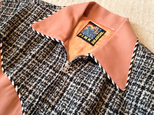 クリームソーダ ☆クリームソーダ ピンクドラゴン ウェスタンブルゾン