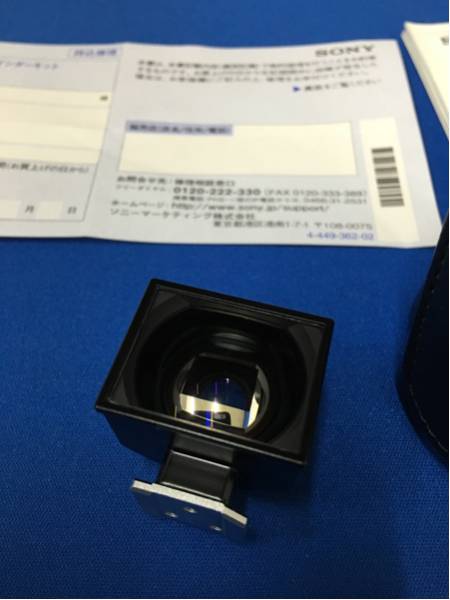 ★中古 美品 FDA-V1K 光学ビューファインダー★