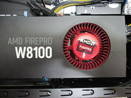 【新古品】AMD FirePro W8100（バルク／ケーブル添付）