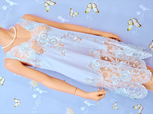 AN2-279◎ランクA*ボンニー♪高級感ほぼレース☆豪華スリップ100