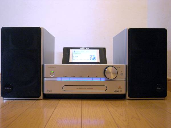※値引可 SONY NETJUKEネットジュークNAS-D500HD ミニコンポ 高音質 SONY NAS-D500HD ネットジューク HDD/CD コンポ リモコン