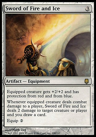 MTG】火と氷の剣 英語