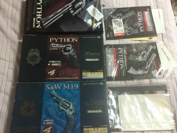 パイソン 4インチ 6インチ M19 4インチ 動作するけどジャンクで