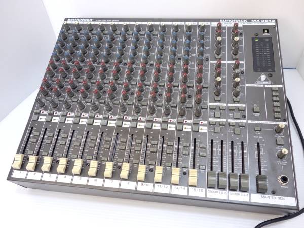 ベリンガー BEHRINGER MX2642A ミキサー 動作確認済 ベリンガー