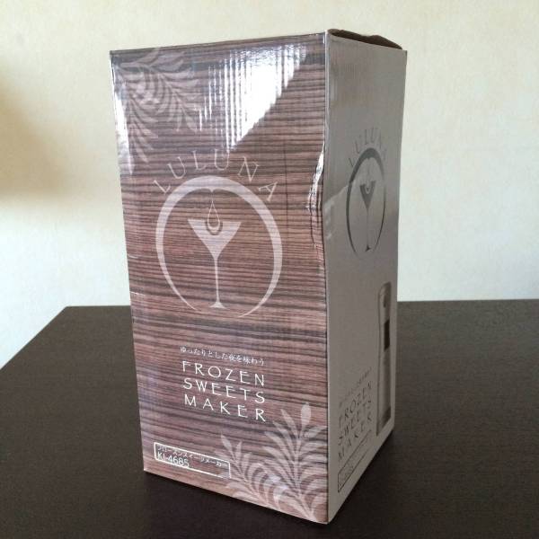 ツインバード　LULUNAフローズンスイーツメーカー_1