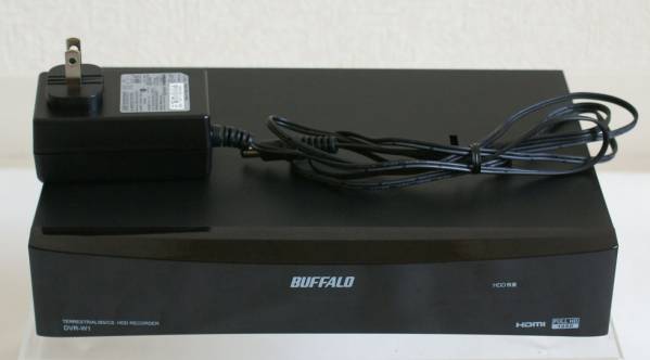BUFFALO WチューナHDDレコーダ DVR-W1V2/1.0T 新品 HDD内蔵 家電、AV