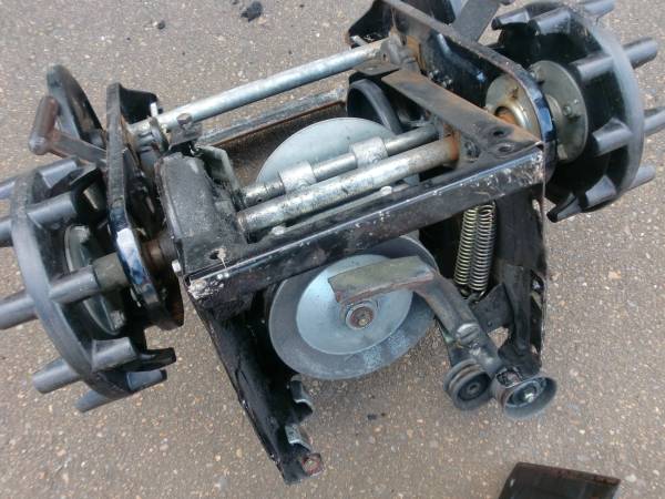 除雪機ホンダHS80 フレームミッション足回り一式 動作確認済み