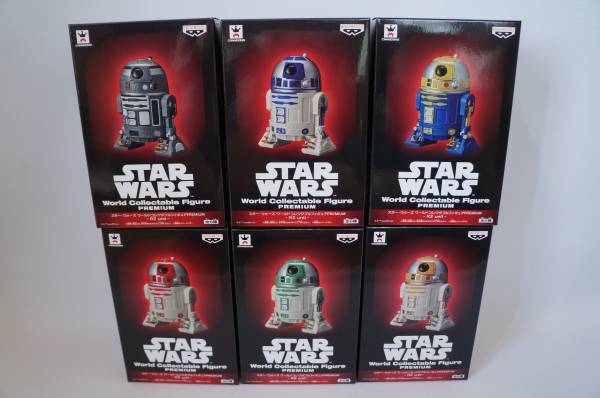 スター・ウォーズ ワーコレ プレミアム－R2 unit－6種セット スター