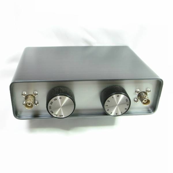 RFロータリー・アッテネータ 10dB，1dbステップ，計70dB，中古美品